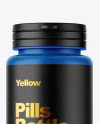 Matte Pills Bottle Mockup