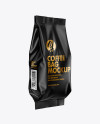 Matte Coffee Bag Mockup