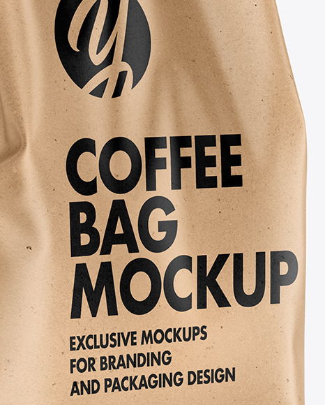 Kraft Coffee Bag Mockup