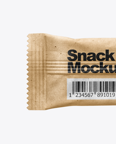 Kraft Snack Bar Mockup