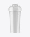 Glossy Shaker Bottle Mockup