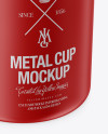 Matte Metal Cup Mockup Matte Metal Cup Mockup