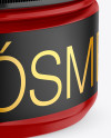 Glossy Cosmetic Jar Mockup