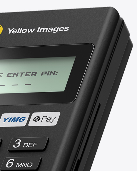 Mobile Payment Terminal Mockup