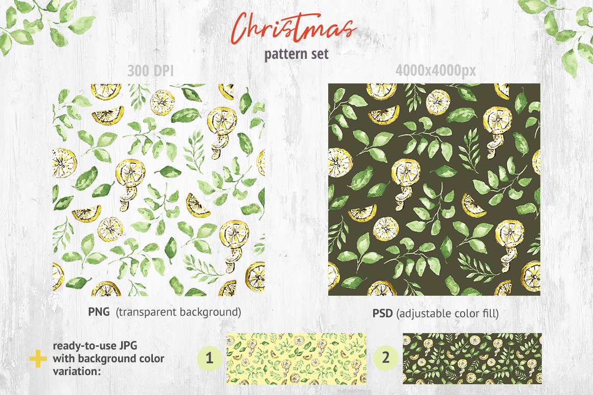 Christmas pattern collection