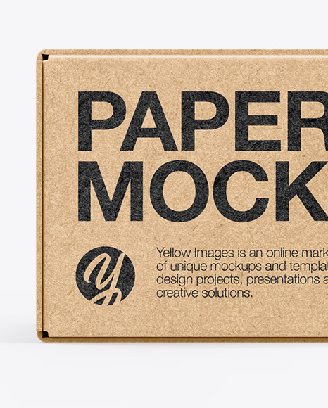 Kraft Box Mockup