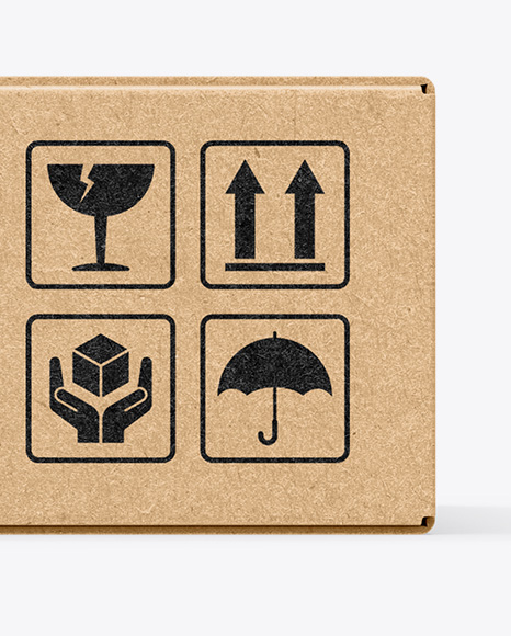 Kraft Box Mockup
