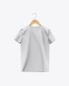 T-Shirt On Hanger Mockup