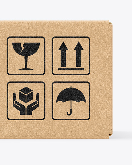 Kraft Box Mockup