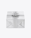 Glossy Gift Box Mockup