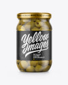 Olives Jar Mockup