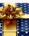 Matte Gift Box Mockup