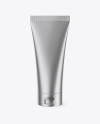 Matte Metallic Cosmetic Tube Mockup