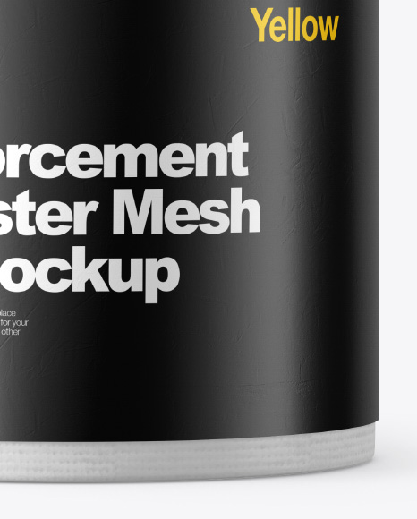 Reinforcement Polyester Mesh Roll Mockup - Free Download Images High