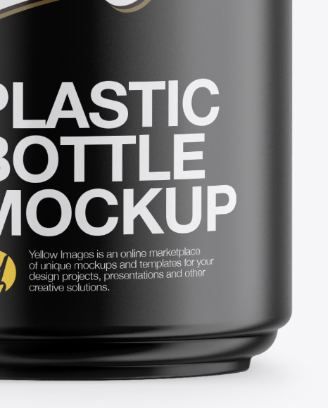 Plastic Bottle Mockup