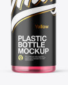 Clear Plastic Bottle Mockup