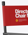 Glossy Director&#039;s Chair Mockup