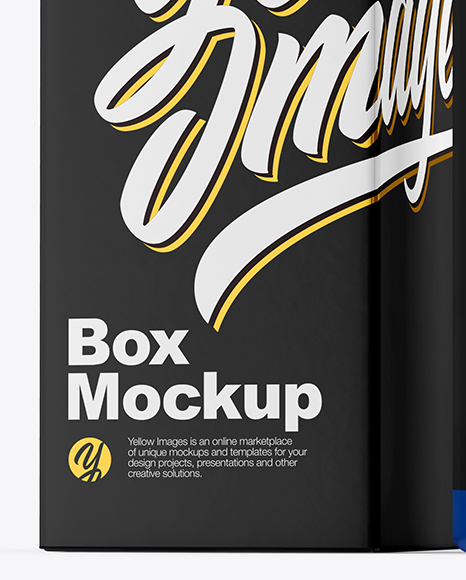 Matte Pills Bottle with Box Mockup