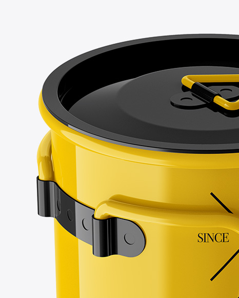 Glossy Metal Cup Mockup Glossy Metal Cup Mockup