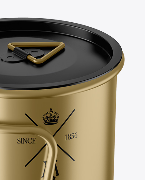 Metal Cup Mockup