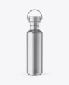 Metallic Thermos Mockup