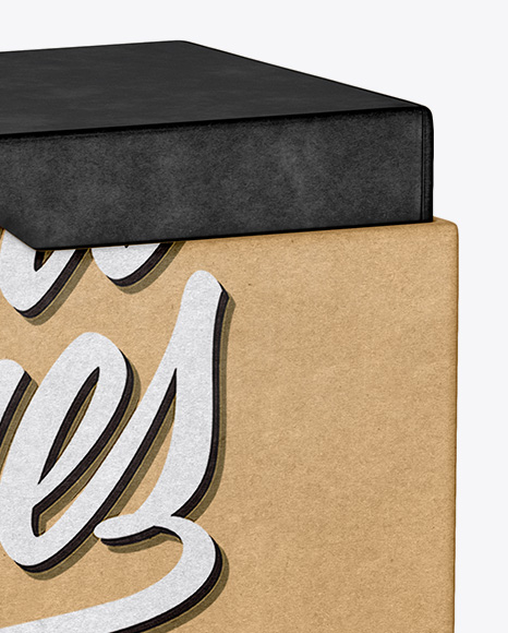 Kraft Box Mockup