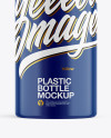 Glossy Plastic Bottle Mockup