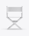 Matte Director's Chair Mockup