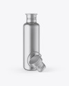 Opened Metallic Thermos Mockup