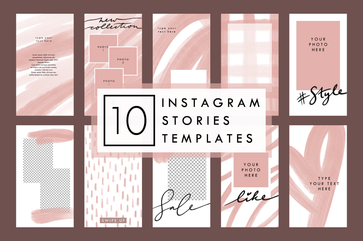 BEIGE – 10 Styled Instagram Stories Templates BEIGE – 10 Styled Instagram Stories Templates