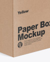 Kraft Box Mockup