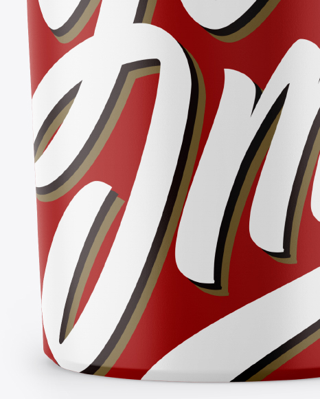 Matte Coffee Cup Mockup