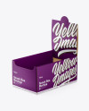 Glossy Snack Box Mockup