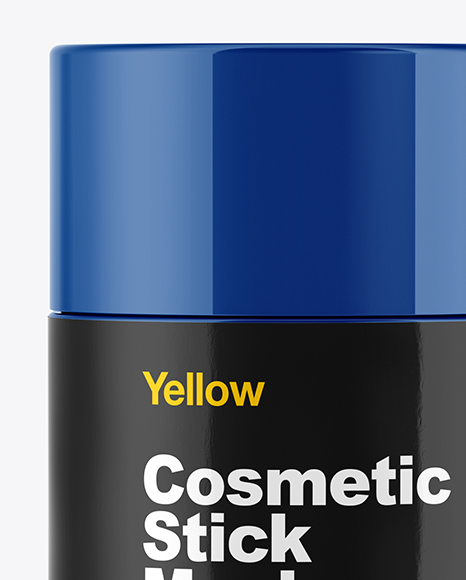 Glossy Cosmetic Stick Mockup