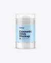 Clear Cosmetic Stick Mockup