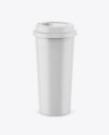 Matte Coffee Cup Mockup