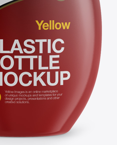 Plastic Bottle Mockup