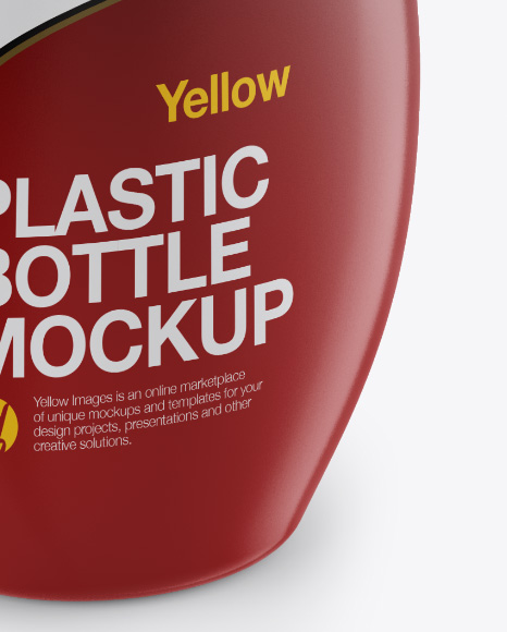 Plastic Bottle Mockup