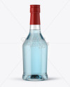 Clear Glass Gin Bottle Mockup Clear Glass Gin Bottle Mockup