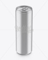 250ml Matte Aluminium Can Mockup (High-Angle Shot)