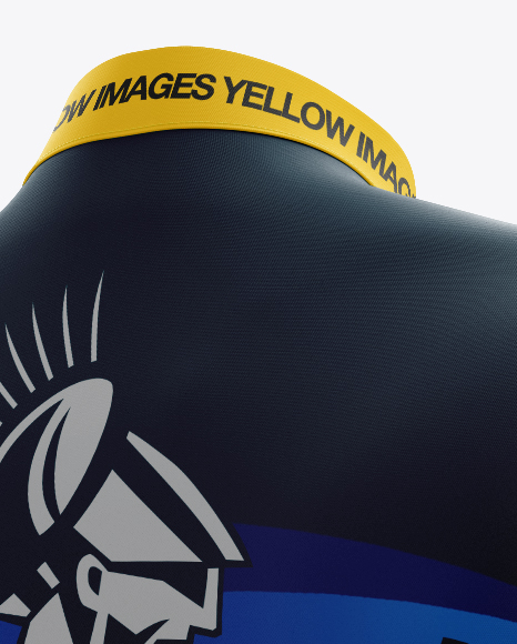 Men’s Full Cycling Kit Mockup (Hero Back Shot) - Free Download Images