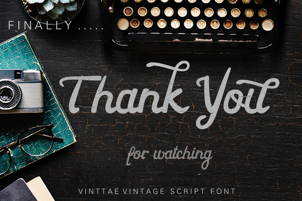 Vinttae font Vinttae font