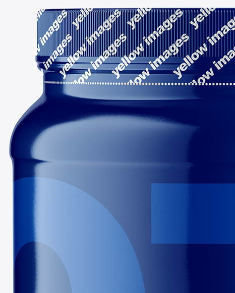 Clear Protein Jar Mockup Clear Protein Jar Mockup