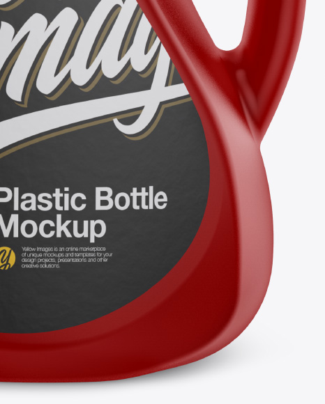 Plastic 2L Bottle Mockup