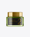 Glass Cosmetic Jar Mockup Glass Cosmetic Jar Mockup