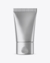Matte Metallic Cosmetic Tube Mockup