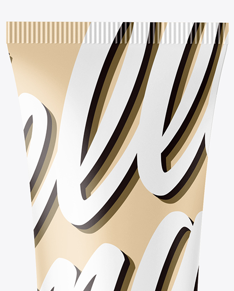 Matte Cosmetic Tube Mockup Matte Cosmetic Tube Mockup