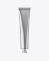 Matte Metallic Cosmetic Tube Mockup