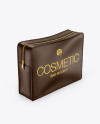 Leather Cosmetic Bag Mockup