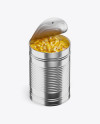 Food Can w/ Corn Mockup